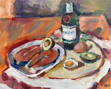 Print of Fine Art Food & Drink Paintings by Yaroslava Nikolaienko