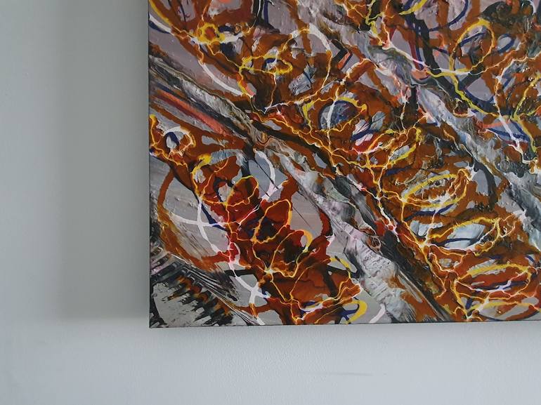 Original Modern Abstract Painting by Sheikh Hassan Ali 