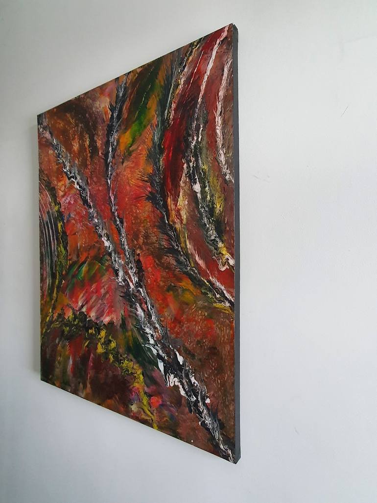 Original Modern Abstract Painting by Sheikh Hassan Ali 