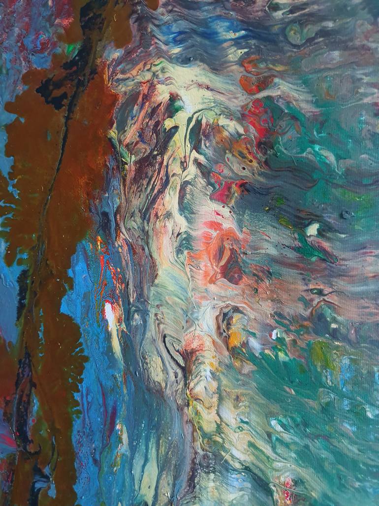 Original Abstract Painting by Sheikh Hassan Ali 
