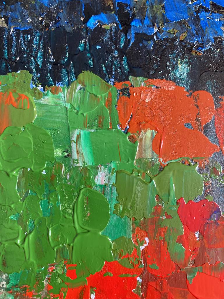 Original Abstract Expressionism Abstract Painting by Davina Dugnas