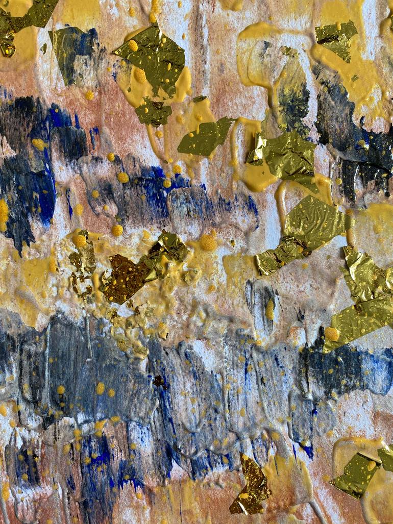 Original Abstract Expressionism Abstract Painting by Davina Dugnas