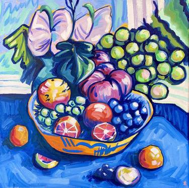 Original Fauvism Still Life Paintings by Kate Revill