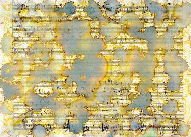 Original Abstract Drawing by Gino Tavernini