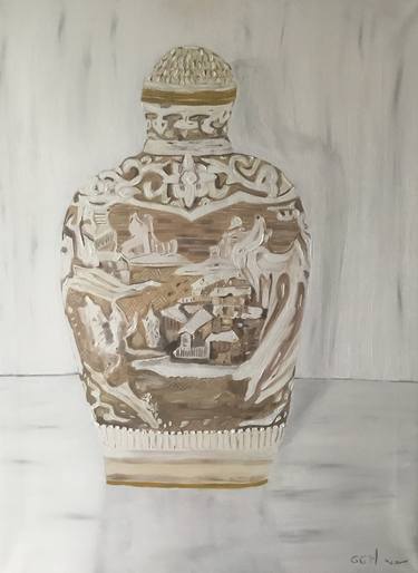 Original Contemporary Still Life Painting by Gonzalo Gutiérrez Muñoz