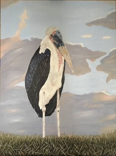 Marabou stork thumb