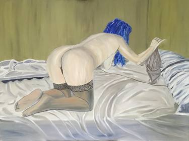 Original Figurative Nude Paintings by Gonzalo Gutiérrez Muñoz