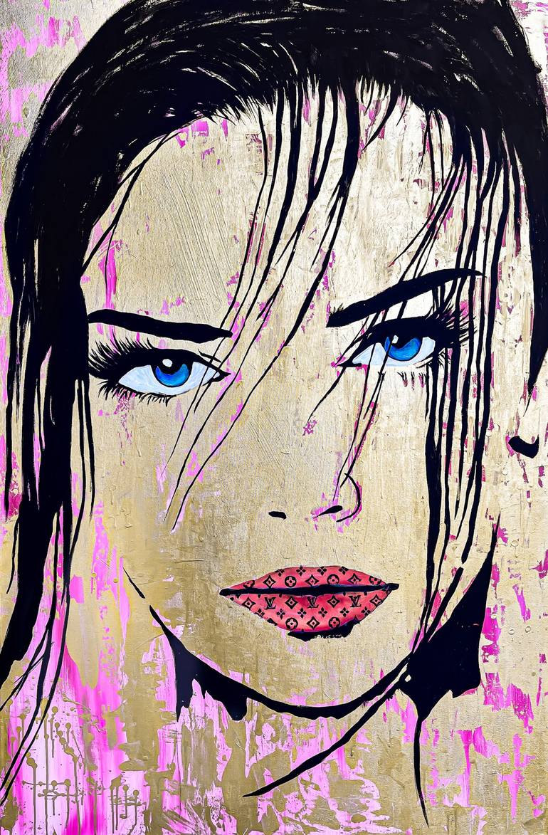 Pop art, カラフルな絵、Medusamiのart Vector images vibrant colors Medusa portrait picasso pop art
