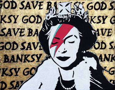Original Pop Culture/Celebrity Painting by Maria Ashley