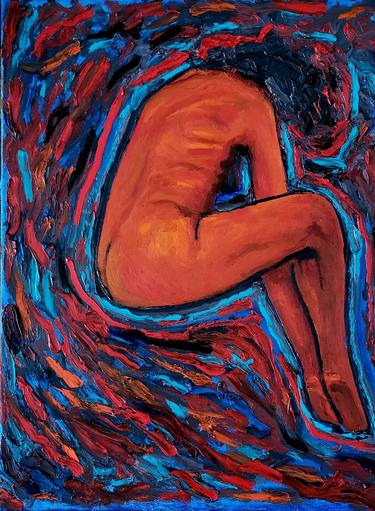 Original Expressionism Women Paintings by Fabio Giuliano