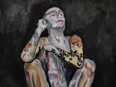 Original Contemporary Performing Arts Painting by Fabio Giuliano