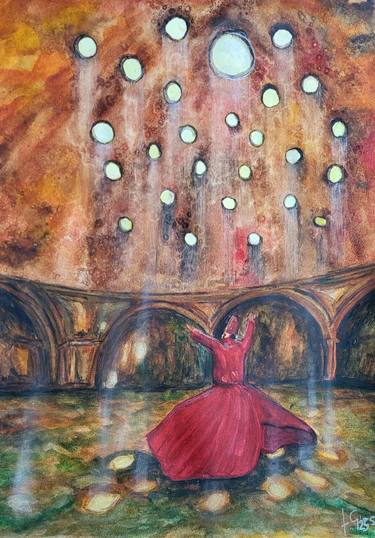 Original Figurative Performing Arts Painting by Fabio Giuliano