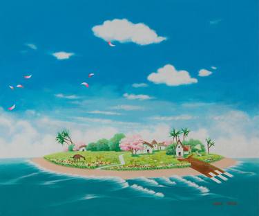 Original Fine Art Landscape Paintings by Rahee Kang