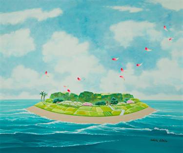 Original Landscape Paintings by Rahee Kang