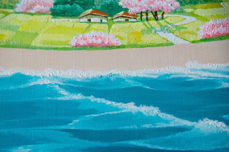 Original Fine Art Landscape Painting by Rahee Kang