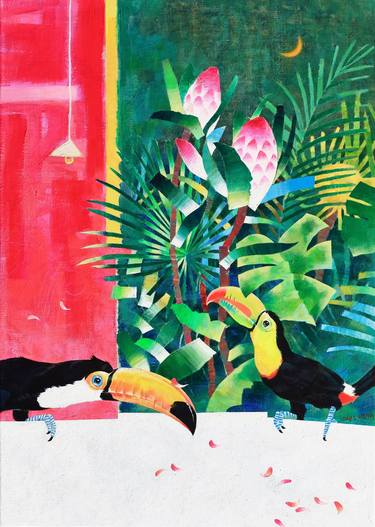 Original Animal Paintings by Rahee Kang