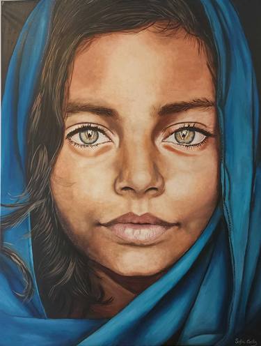 Original Realism People Paintings by Sofia Costa