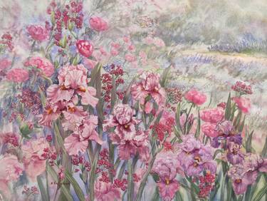 Print of Fine Art Garden Paintings by Natalia Kudryavtseva