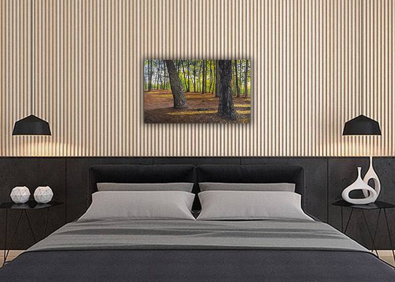 Original Conceptual Landscape Painting by Nuwan Darshana