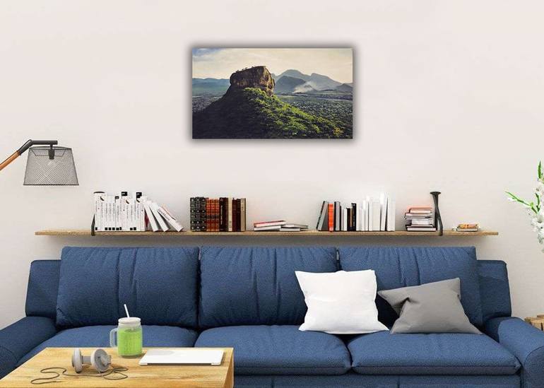 Original Conceptual Landscape Painting by Nuwan Darshana