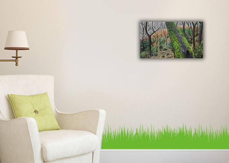 Original Conceptual Landscape Painting by Nuwan Darshana