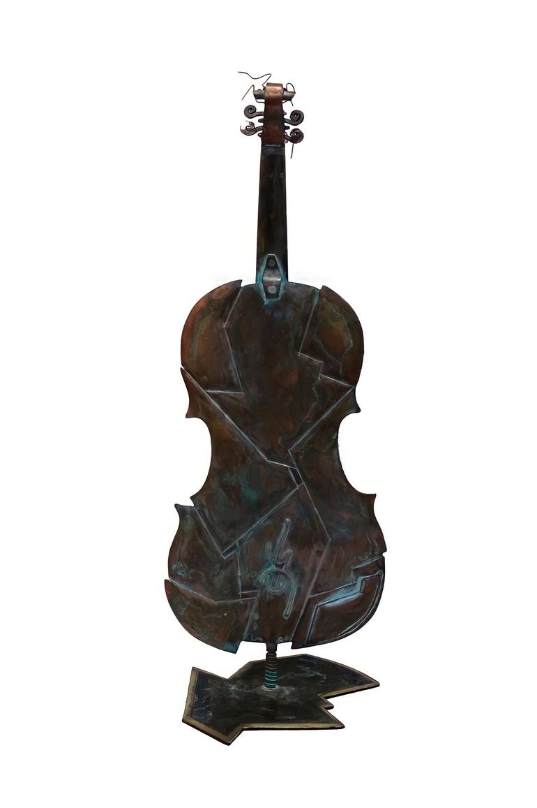 Original Abstract Music Sculpture by Petrosyans Art Gallery