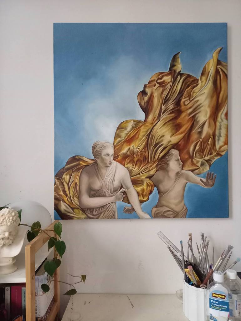 Original Classical mythology Painting by Olivia McEwan