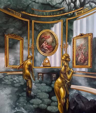 Original Classicism Classical Mythology Paintings by Olivia McEwan