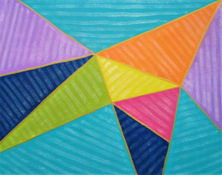 Original Abstract Expressionism Abstract Painting by Carla Dancey