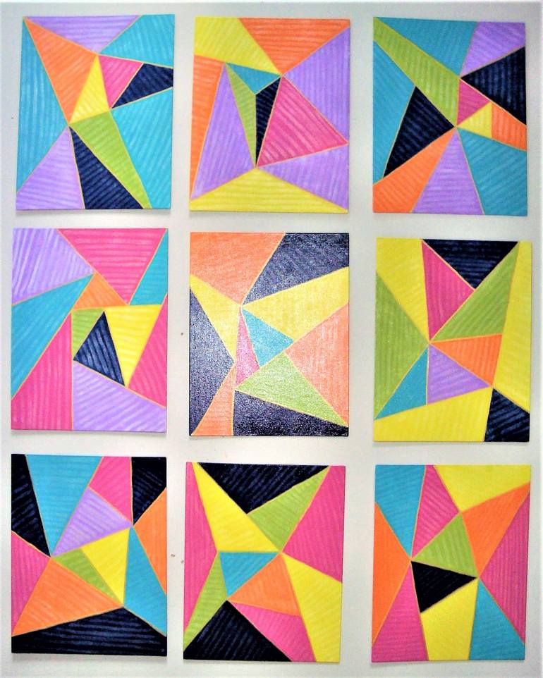 Original Abstract Expressionism Abstract Painting by Carla Dancey