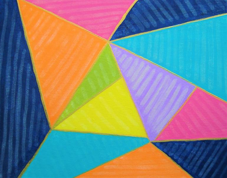 Original Abstract Expressionism Abstract Painting by Carla Dancey