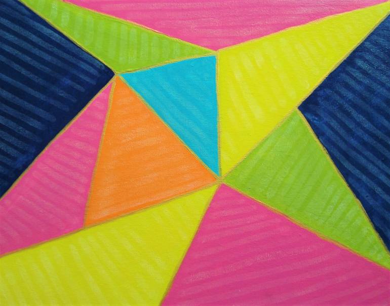 Original Abstract Expressionism Abstract Painting by Carla Dancey