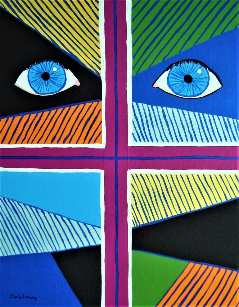 Original Modern Religion Paintings by Carla Dancey