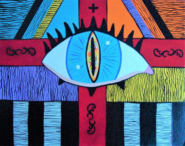 Original Modern Religion Paintings by Carla Dancey