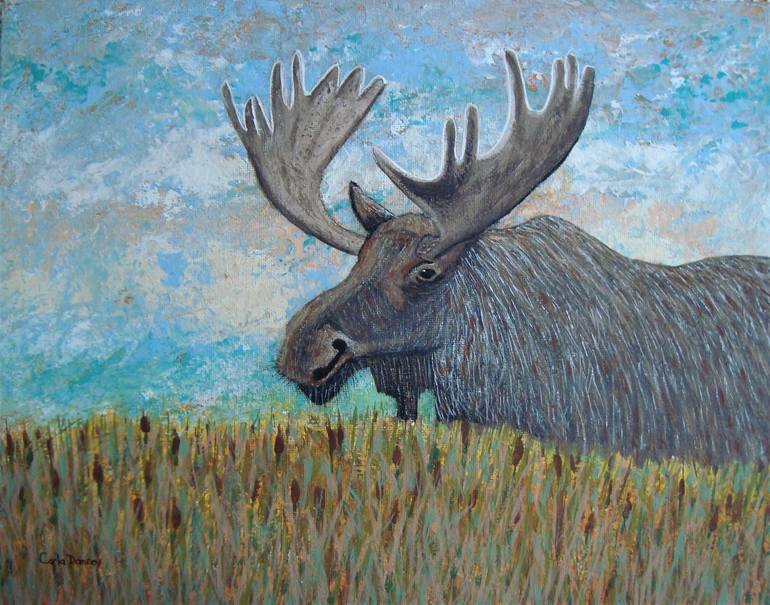 Original Animal Painting by Carla Dancey