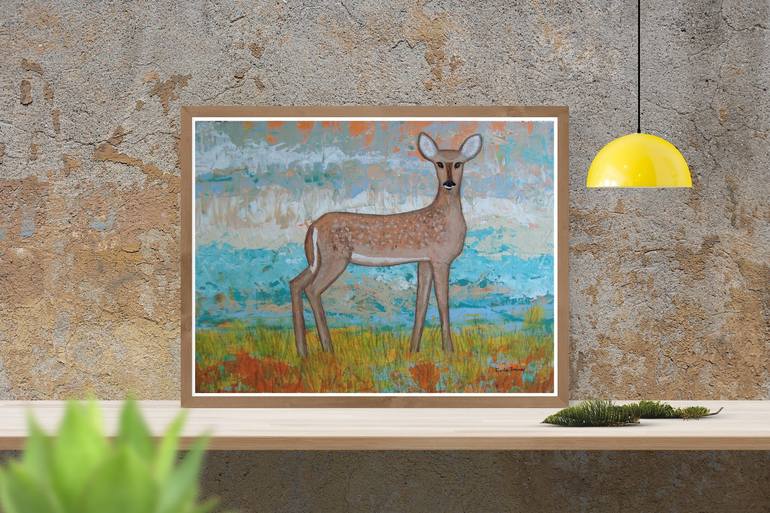 Original Animal Painting by Carla Dancey