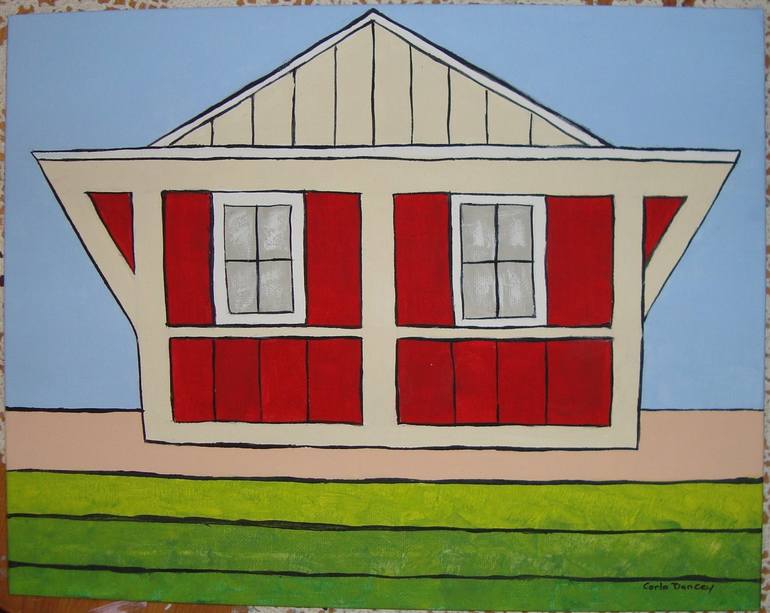 Original Architecture Painting by Carla Dancey