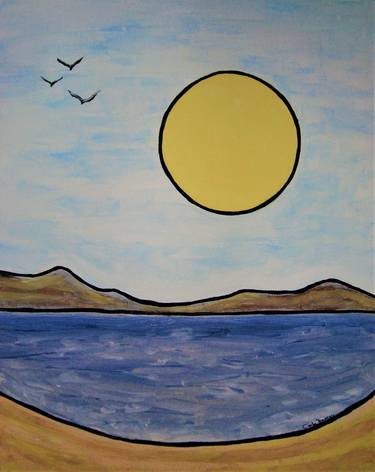 Original Contemporary Seascape Paintings by Carla Dancey