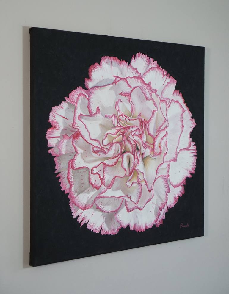 Original Fine Art Floral Painting by Pascale Calcutt