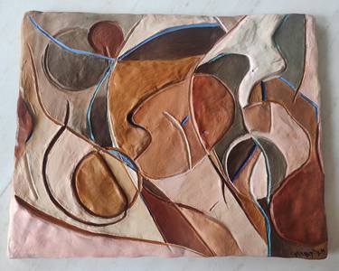 Original Contemporary Abstract Mixed Media by Michela Vicentini
