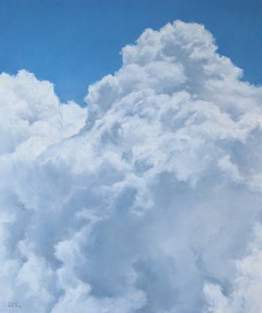 Saatchi Art Artist Donnchadh McGinley; Painting, “Clouds IV” #art