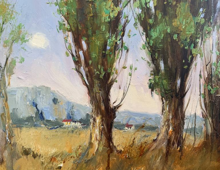 Original Fine Art Landscape Painting by Daria Salakhova