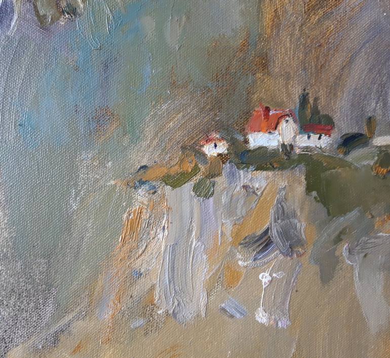 Original Impressionism Landscape Painting by Daria Salakhova