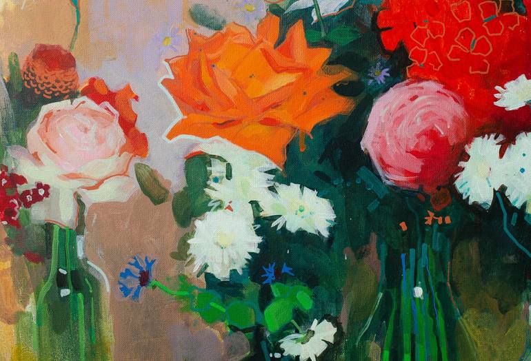 Original Impressionism Still Life Painting by Daria Salakhova