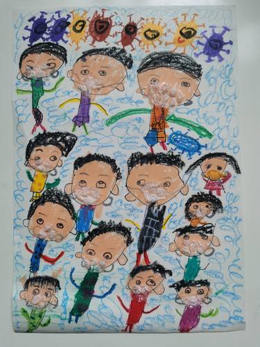 Print of Impressionism Children Paintings by zihan Ding