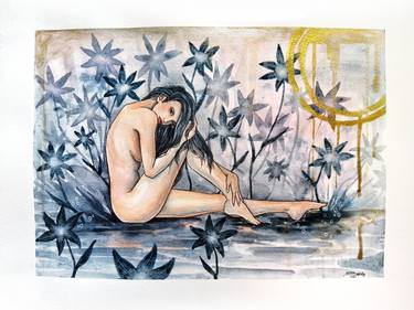 Print of Illustration Nude Paintings by Sofía Aguinaco