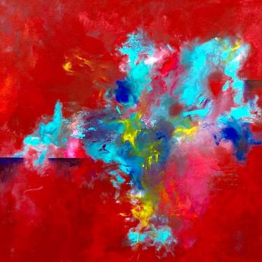 Original Abstract Expressionism Abstract Paintings by Mike Salcido