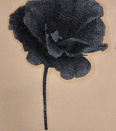 Original Minimalism Botanic Paintings by Rachel Daly