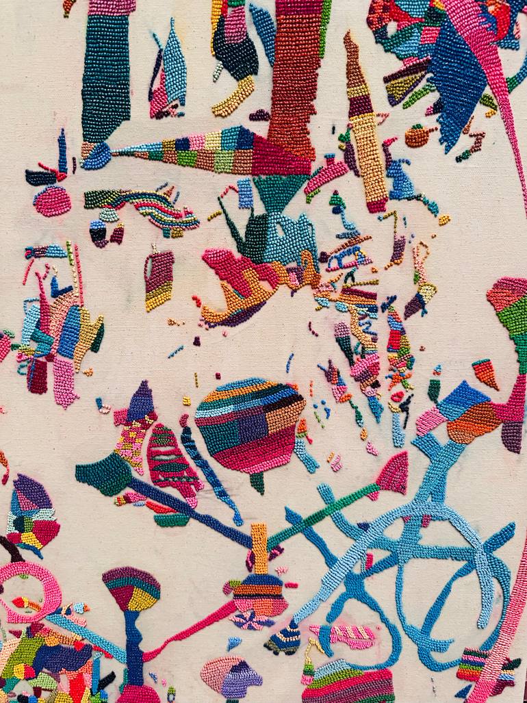 Original Painterly Abstraction Abstract Painting by Rachel Daly