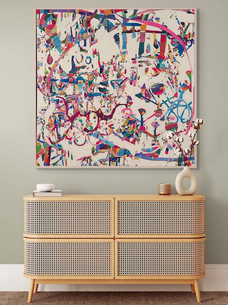 Original Painterly Abstraction Abstract Painting by Rachel Daly